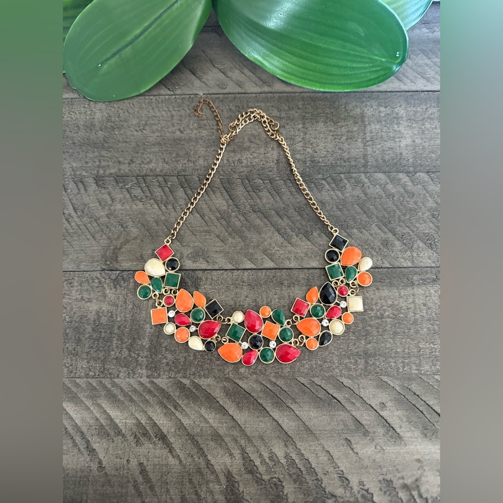 Colorful Statement Necklace